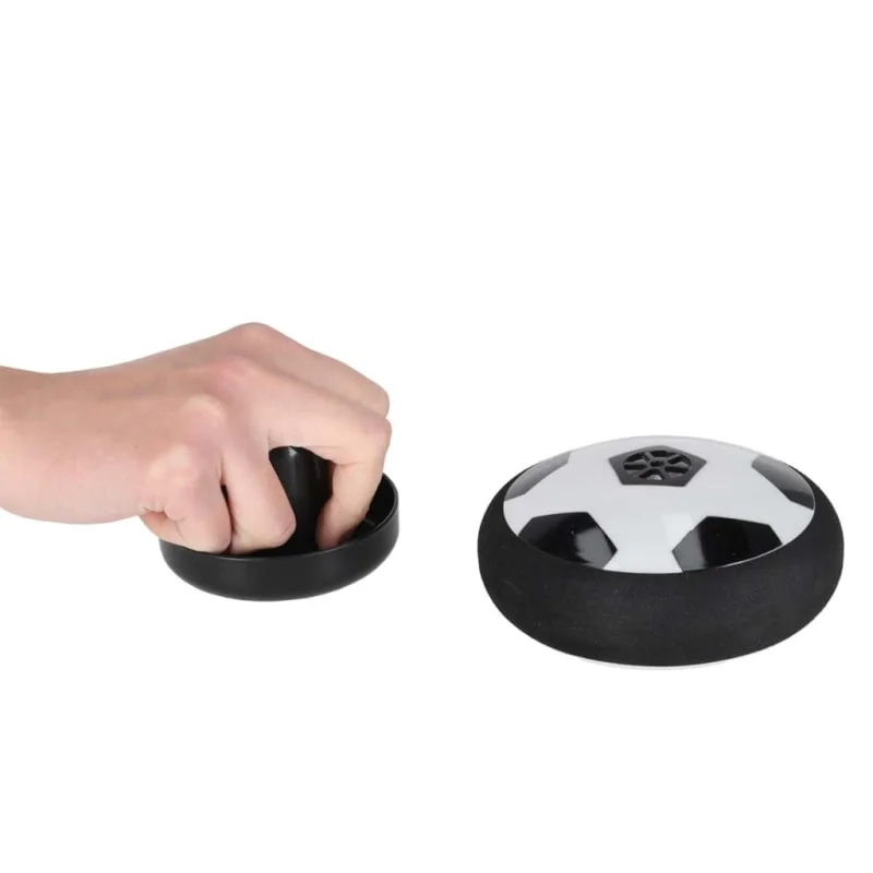 Hoverball na stôl – svietiaca lopta + 2 bránky a raketky (air hockey efekt)
