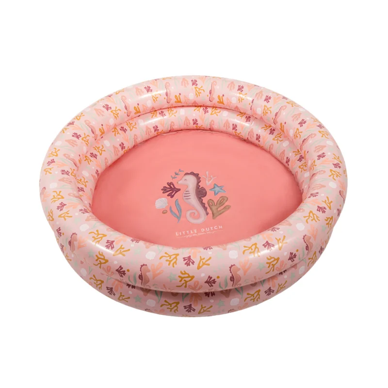 LITTLE DUTCH - Nafukovací bazénik 80 cm Ocean Dreams Pink