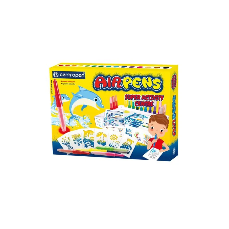 Fúkacie fixky Air Pens Super Activity Centre 15 ks, 1500/15