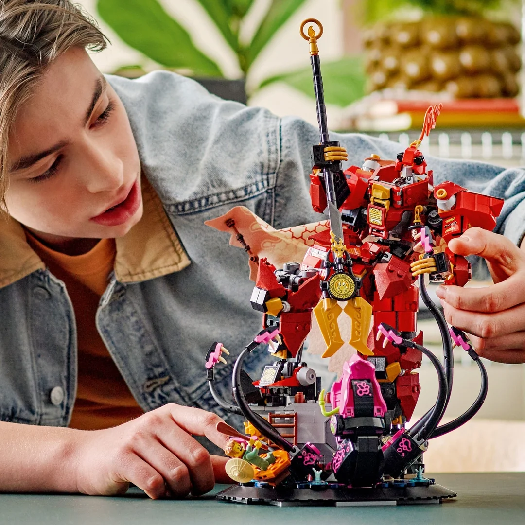 LEGO® NINJAGO® 71846 Robot Ohnivého rytiera