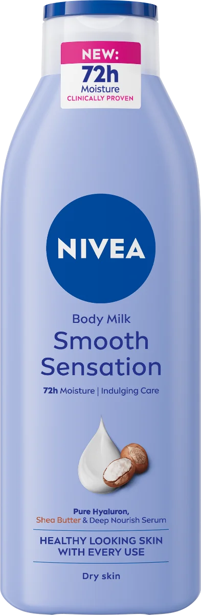 NIVEA TELOVÉ KRÉMOVE MLIEKO Smooth Sensation 1×250 ml, krémové mlieko
