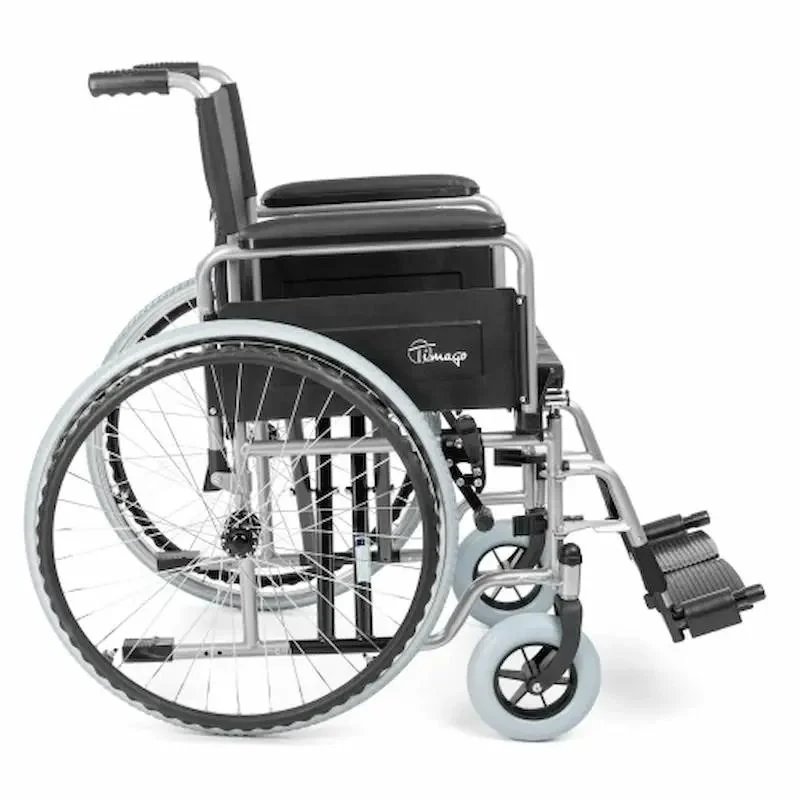 Timago CLASSIC H011 invalidný vozík šírka 48cm, čierny Farba: čierna