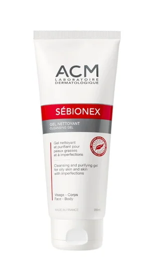 ACM SÉBIONEX Čistiaci GÉL 1×200 ml, na problematickú pleť