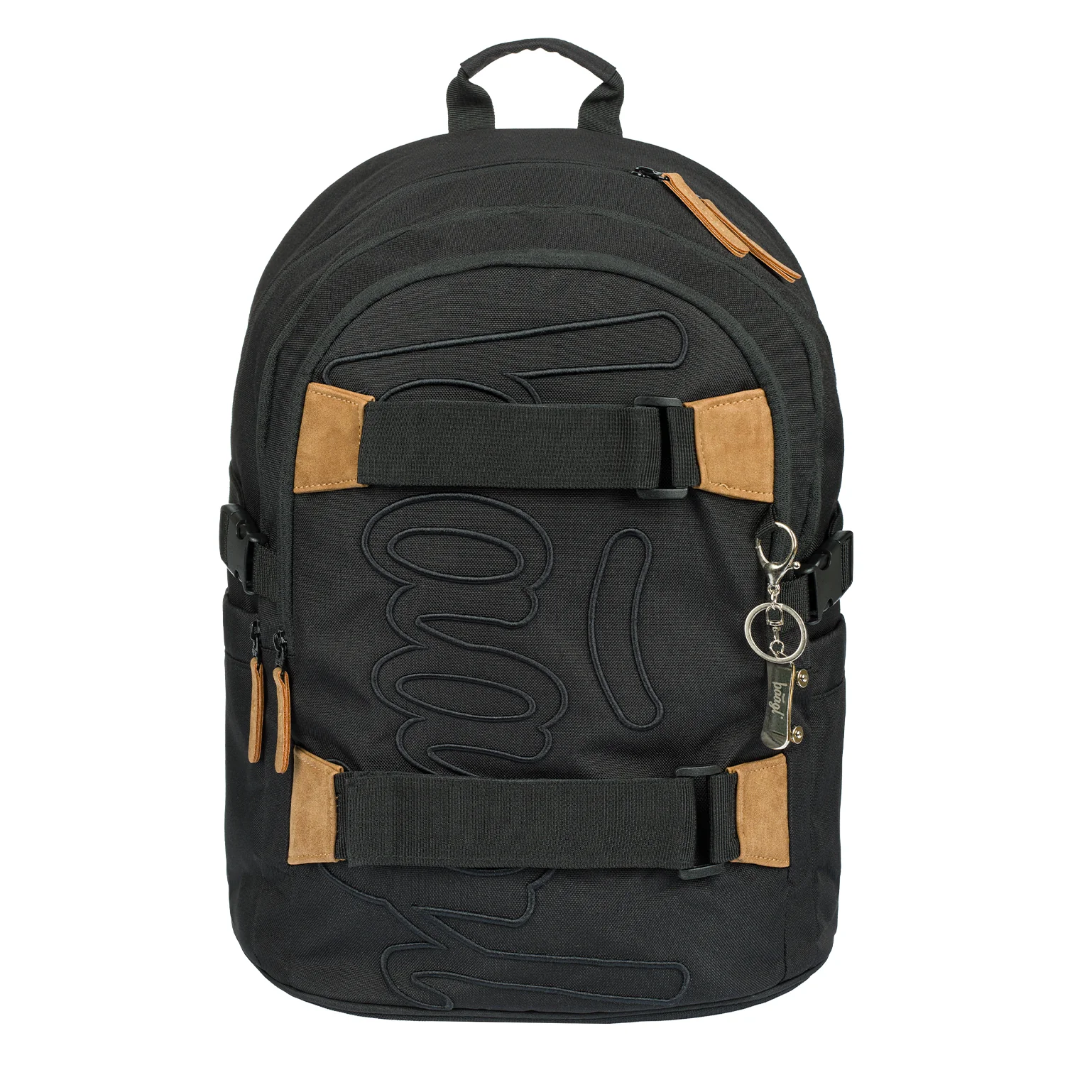 Baagl školský batoh Skate Darkness 25 l čierny, ergonomický