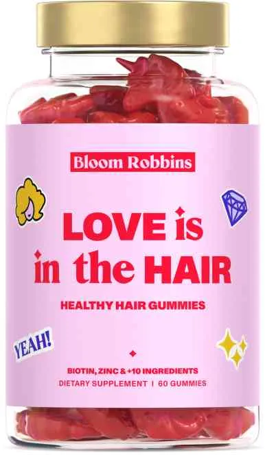 LOVE is in the HAIR - Healthy hair gummies 1×60 ks, výživový doplnok