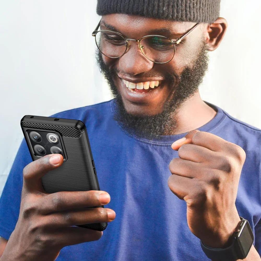Odolné puzdro TPU pre OnePlus 10T/Ace Pro 5G - Čierna