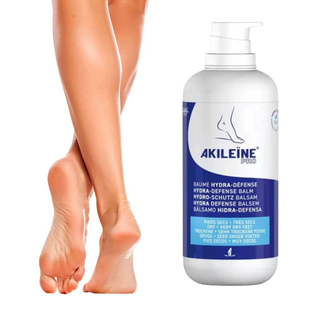 Hydratačný balzam na veľmi suché nohy, Akileine Blue Pro - 500 ml