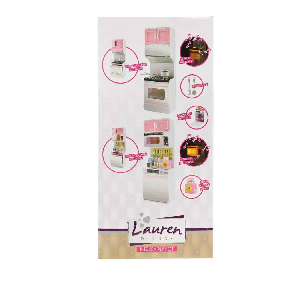 Kuchyňa malá so svetlom a zvukom LAUREN-Toi Toys