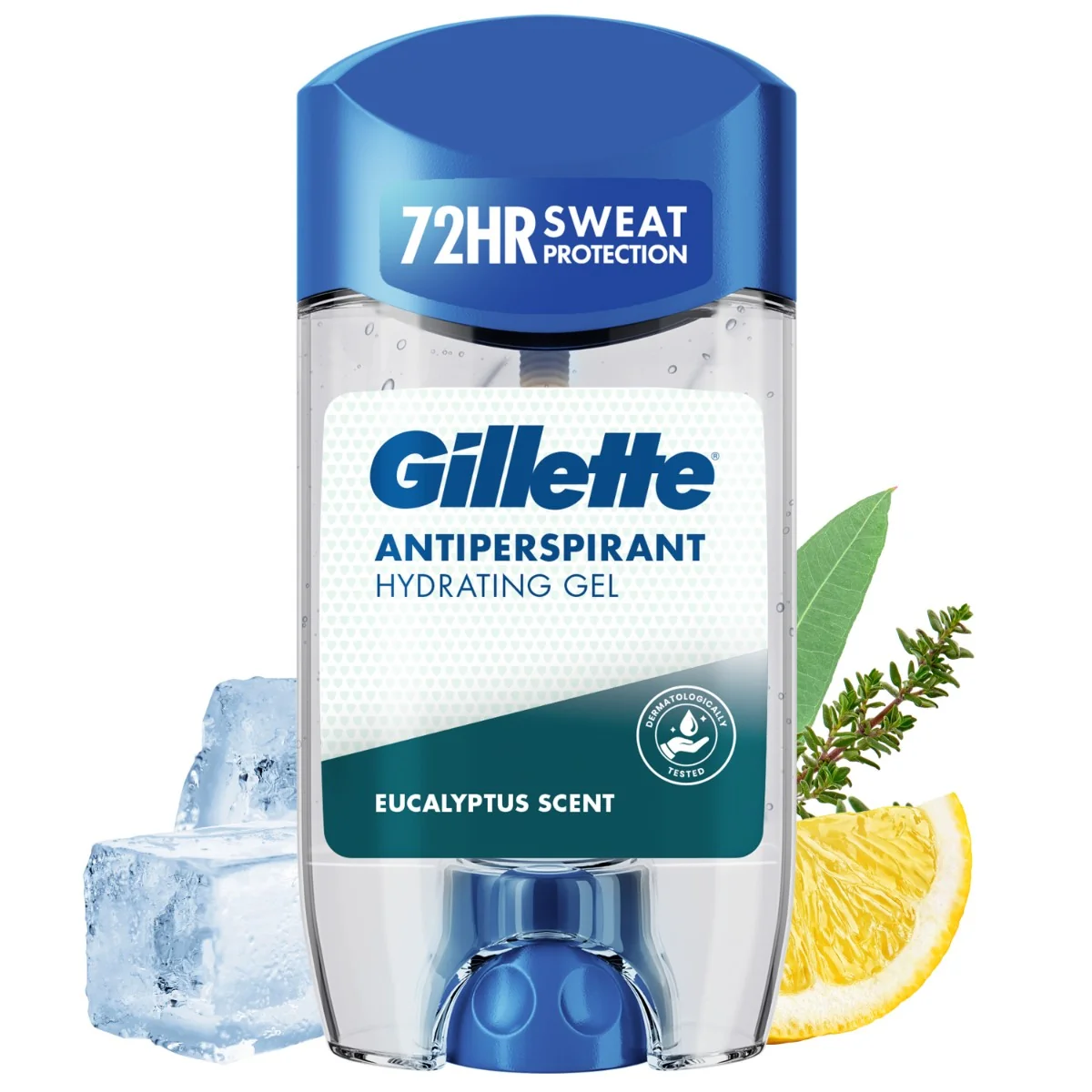 Gillette Eucalyptus Scent Pánsky gélový antiperspirant 70 ml