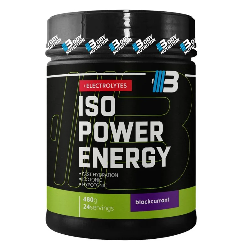 Iso power energy od BODY NUTRITION - čierna ríbezľa - 480g