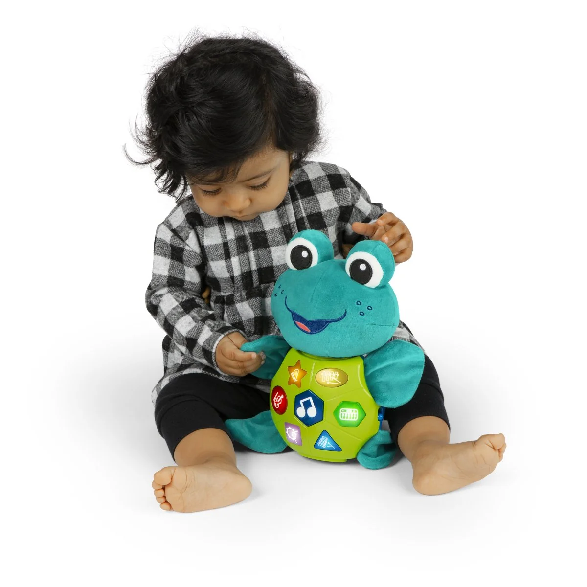 BABY EINSTEIN - Hračka hudebná interaktivná korytnačka Neptune's Cuddly Composer™ 6m+ 