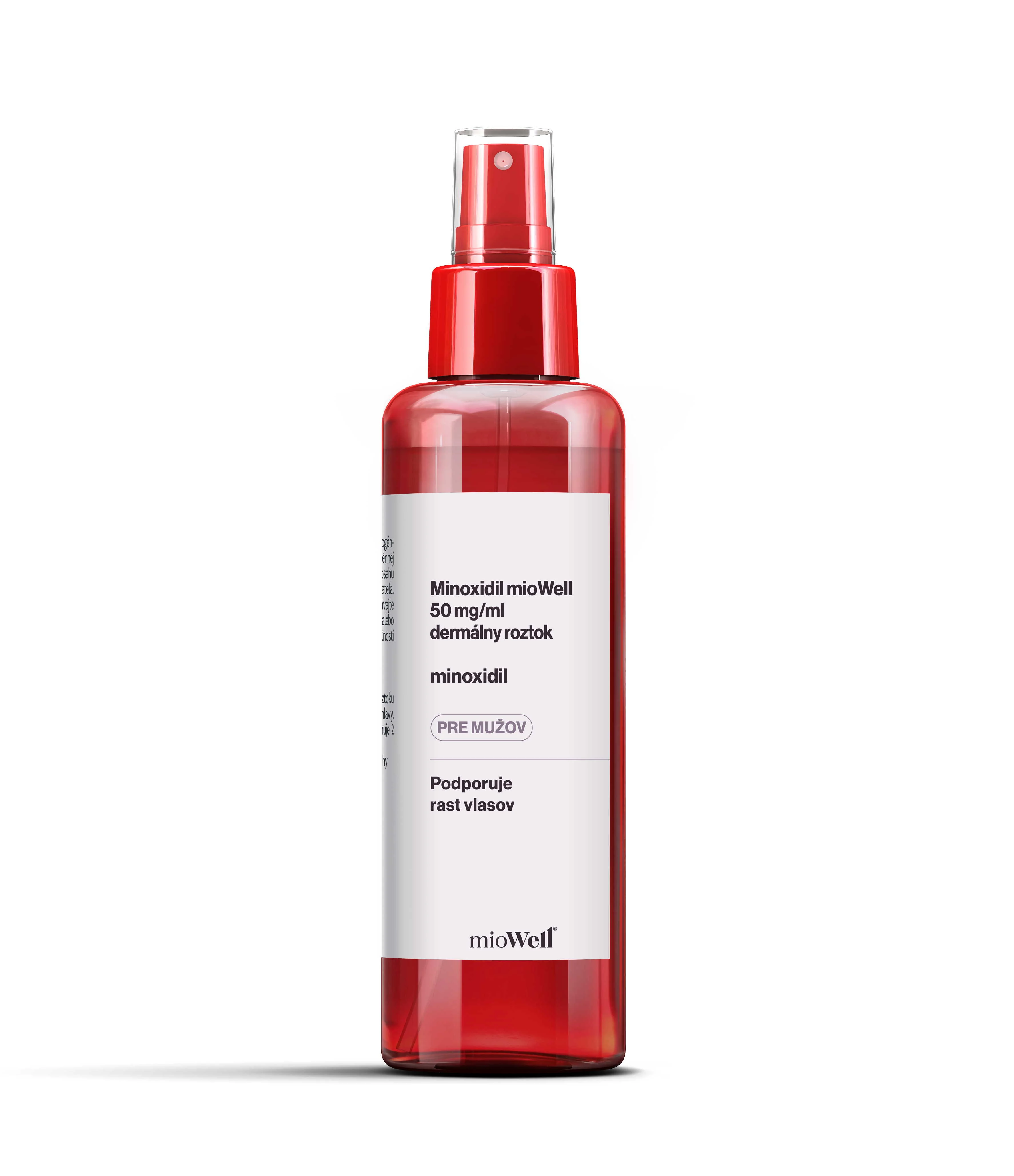 Minoxidil mioWell 50 mg/ml dermálny roztok 100 ml