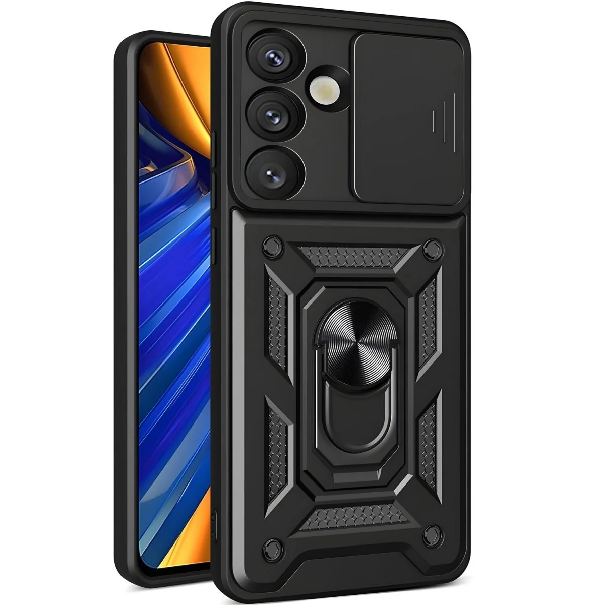 Pancierové púzdro Hybrid Armor Camshield čierne 1 ks
