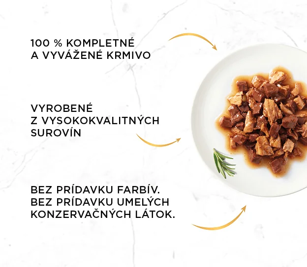 Gourmet Gold konzerva pre mačky hovädzie, kura 85 g 85 g