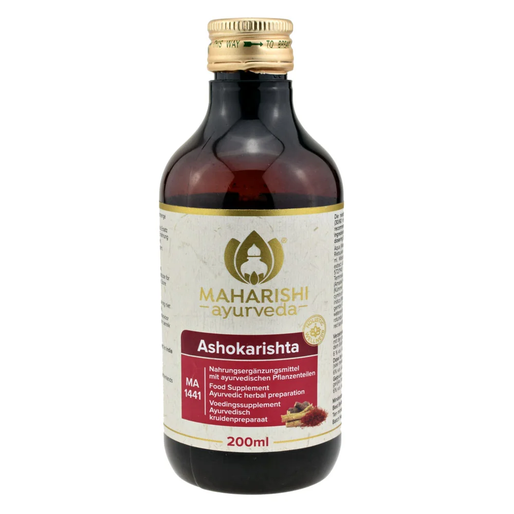 Maharishi Ayurveda Ashokarishta Liquid bylinkové tonikum pre ženy 200 ml