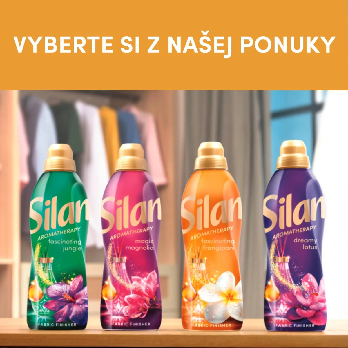 Silan AT aviváž Fasc. Frangipani 126 praní, 2,772 l 1×2772 ml, aviváž