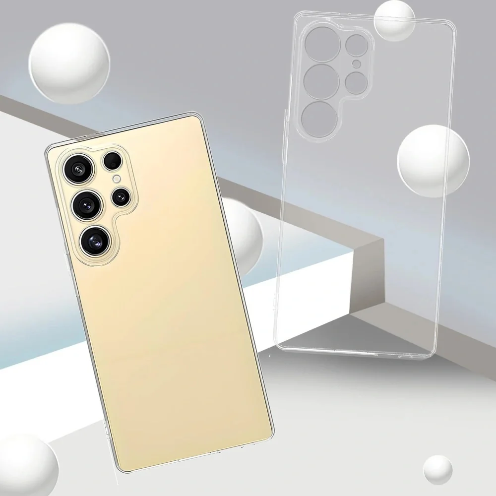 Tech-Protect FlexAir kryt na Samsung Galaxy S26 Ultra, priesvitný