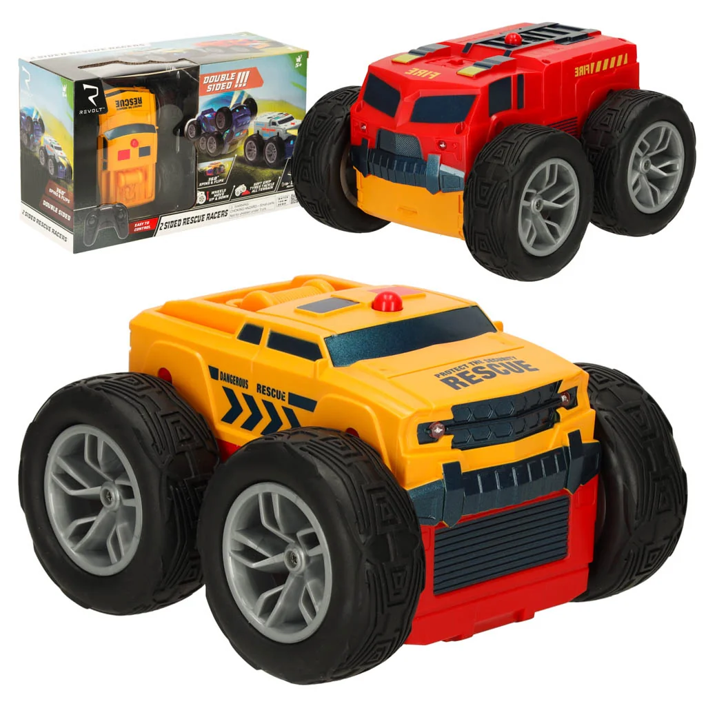 RC auto Revolt 2-Sided Rescue Racer – 2v1, 2.4 GHz, 15–25 min 