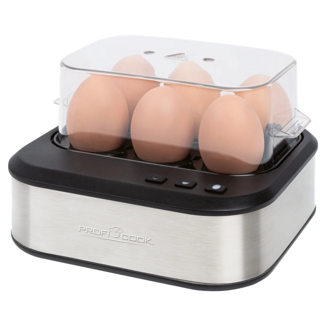 ProfiCook EK 1276 nerezový varič vajec 6 ks s hlasovým výstupom