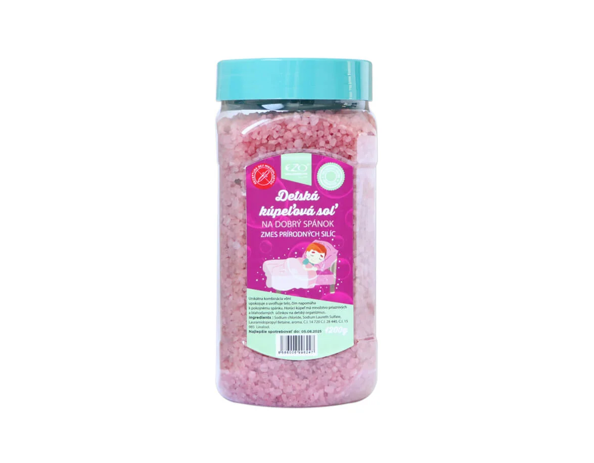 Detská kúpeľová soľ 1200g