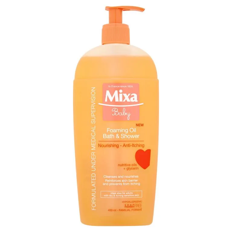 Mixa Baby Bath & Shower Foaming oil