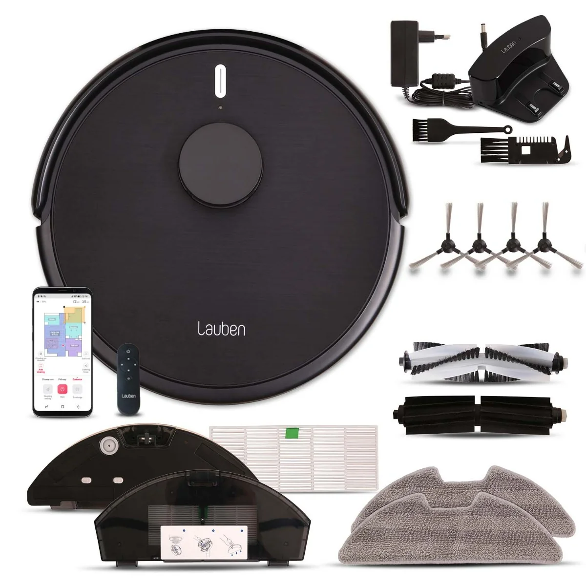 Lauben Robot LaserVac® 52BB Pet 1×1 ks, robotický vysávač