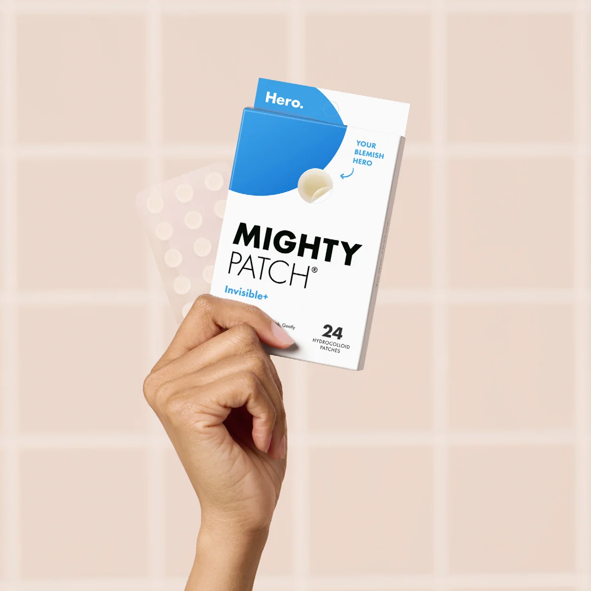 HERO Mighty Patch INVISIBLE+ 24 náplastí 24 ks