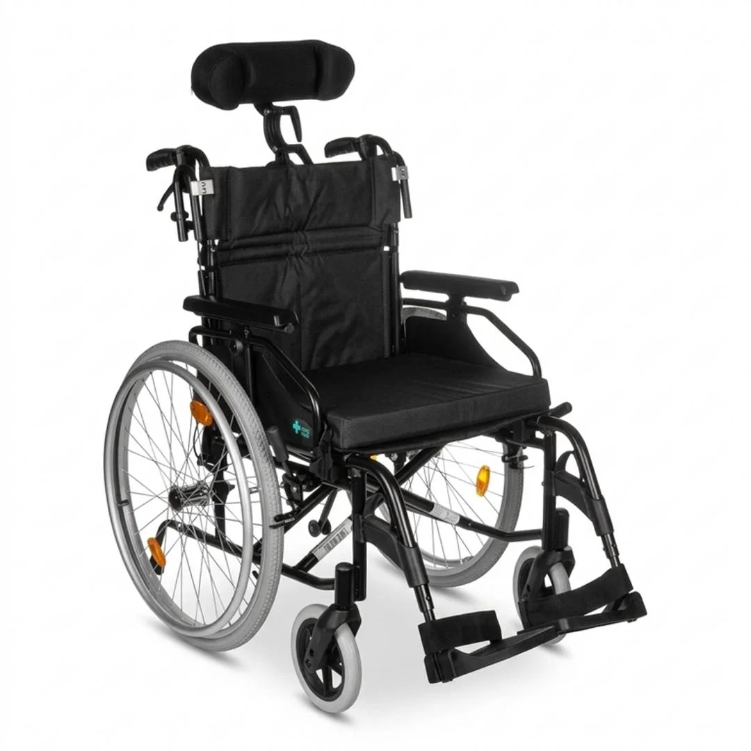 REHAFUND RF-3/Z/48/PN/CZA Cruiser Active Z invalidný vozík s opierkou hlavy 48cm čierny