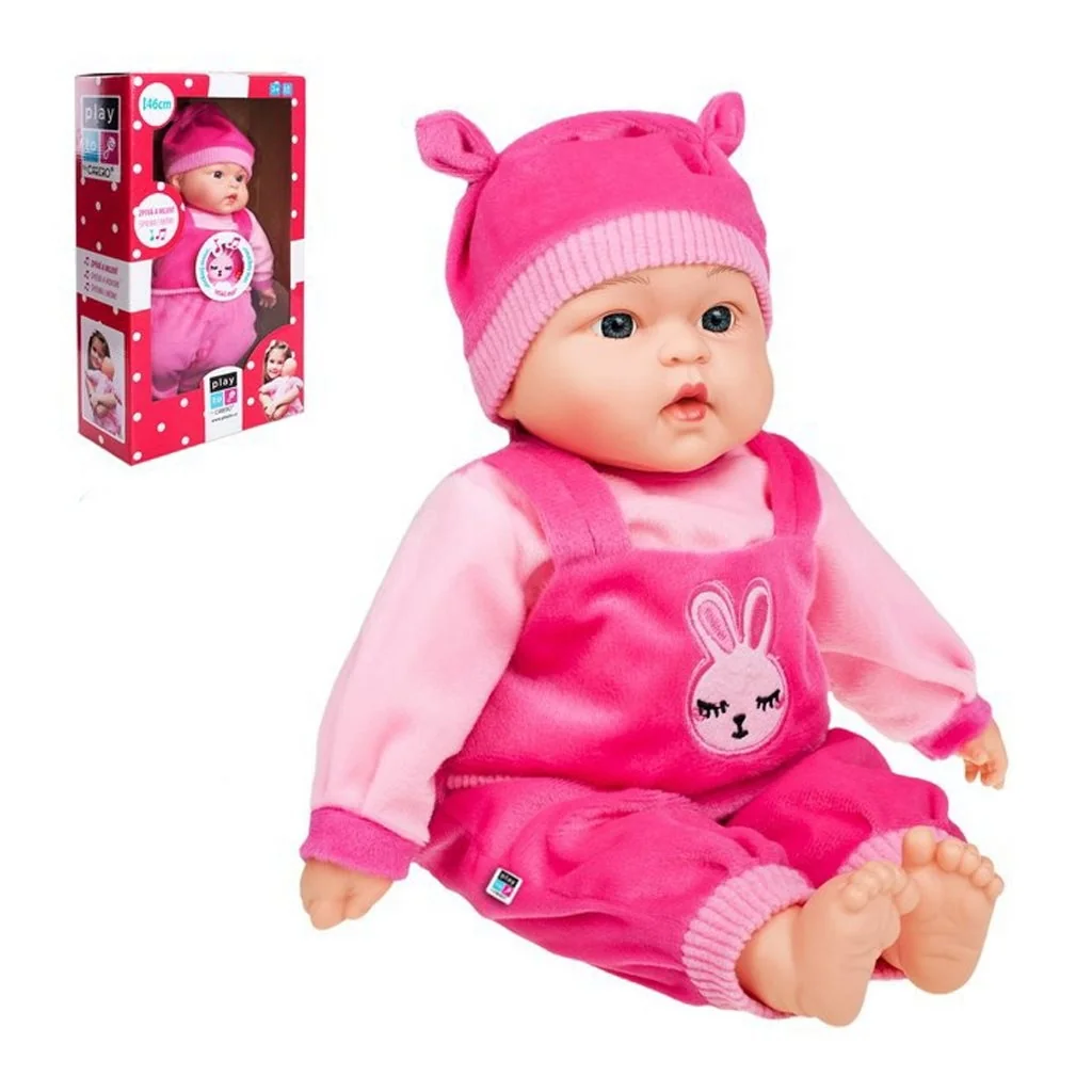 Poľsky hovoriaca a spievajúca detská bábika PlayTo Zosia 46 cm ,