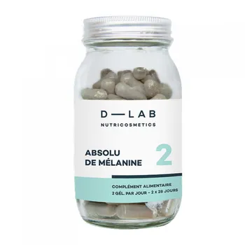 D-LAB Absolu de Melanine. Complex proti šediveniu vlasov 1×112 cps, výživový doplnok