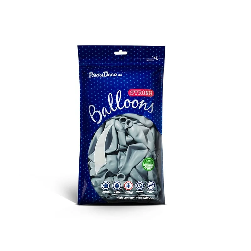 Balóny Strong – Pastel Light Misty Blue, Ø 30 cm
