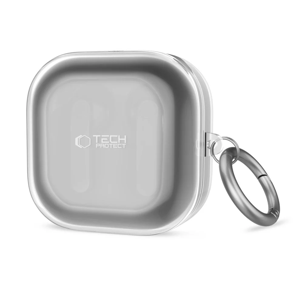 Tech-Protect FlexAir kryt na Samsung Galaxy Buds 4 / 4 Pro, priesvitný