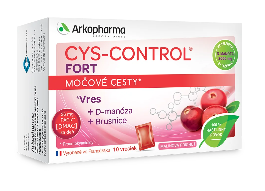 CYS-CONTROL FORT 1×10 ks, granulát vo vrecúškach