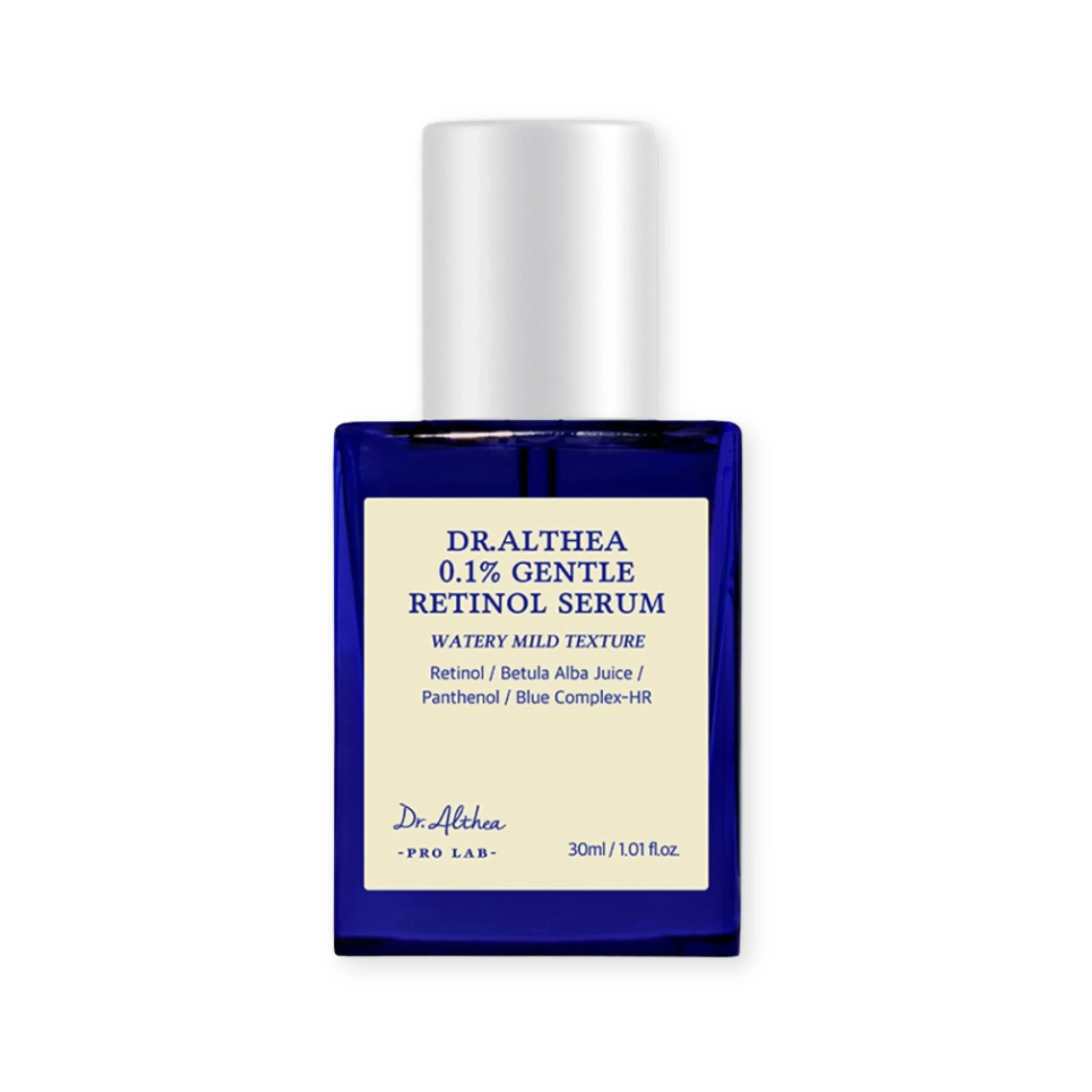 DR. ALTHEA 0.1% Gentle Retinol Serum Retinolové sérum s bakuchiolom a panthenolom 30ml