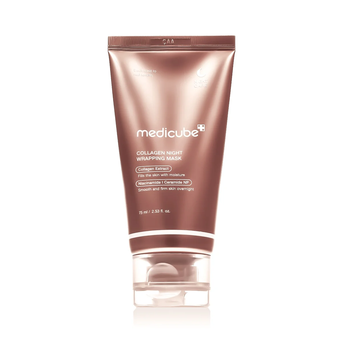 MEDICUBE - Collagen Night Wrapping Peel Off Mask 75 ml nočná kolagenová maska 75 ml