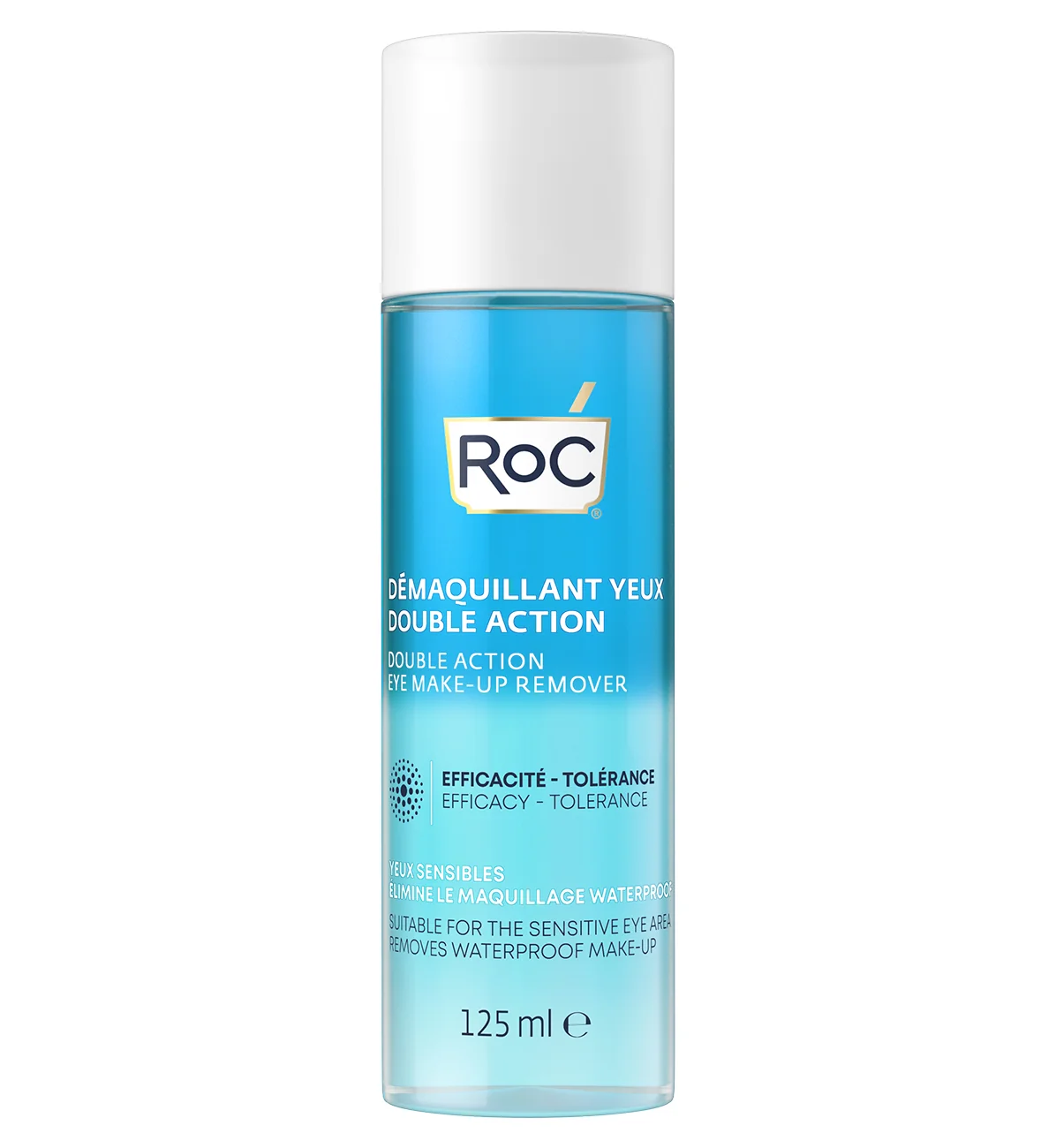 RoC Double Action odličovač očného make-upu, 125 ml 125 ml