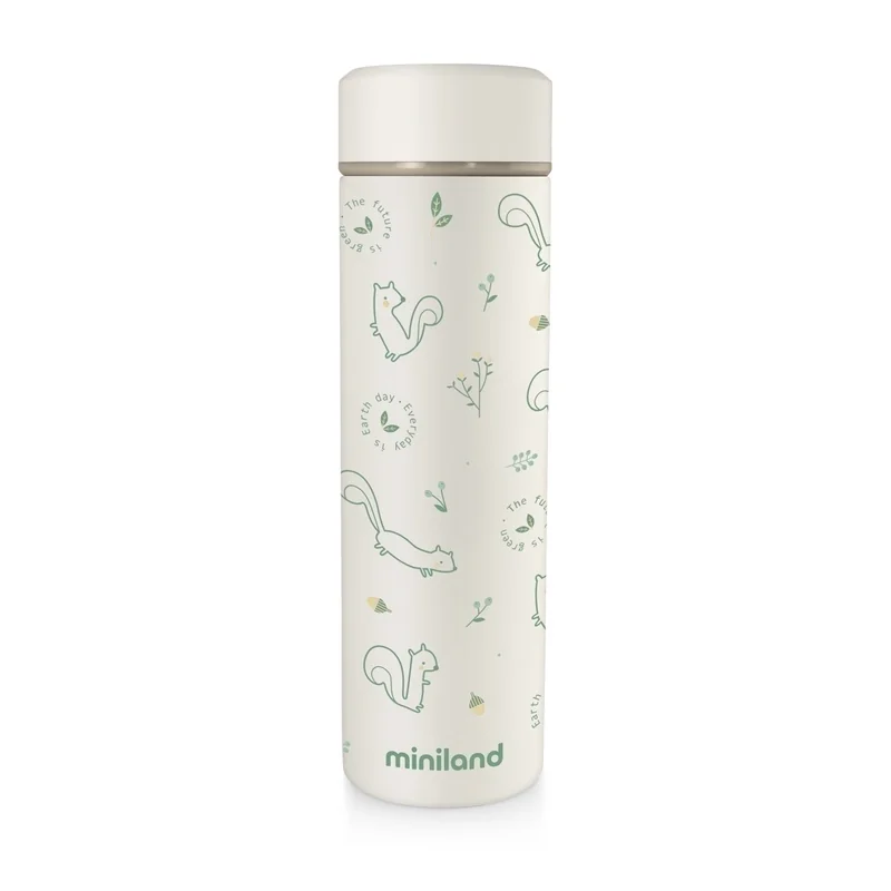 Miniland ECO-friendly termoska pre dieťa 450 ml Veverička