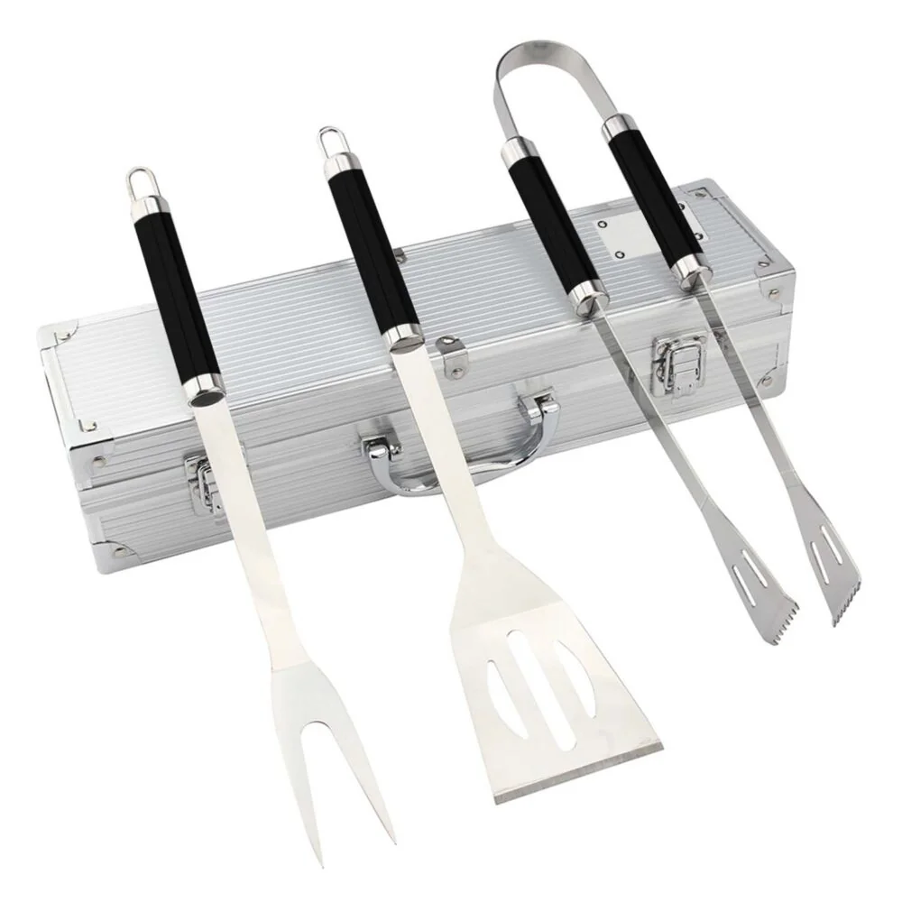 MG Grill Set V2 príslušenstvo na grilovanie, strieborné