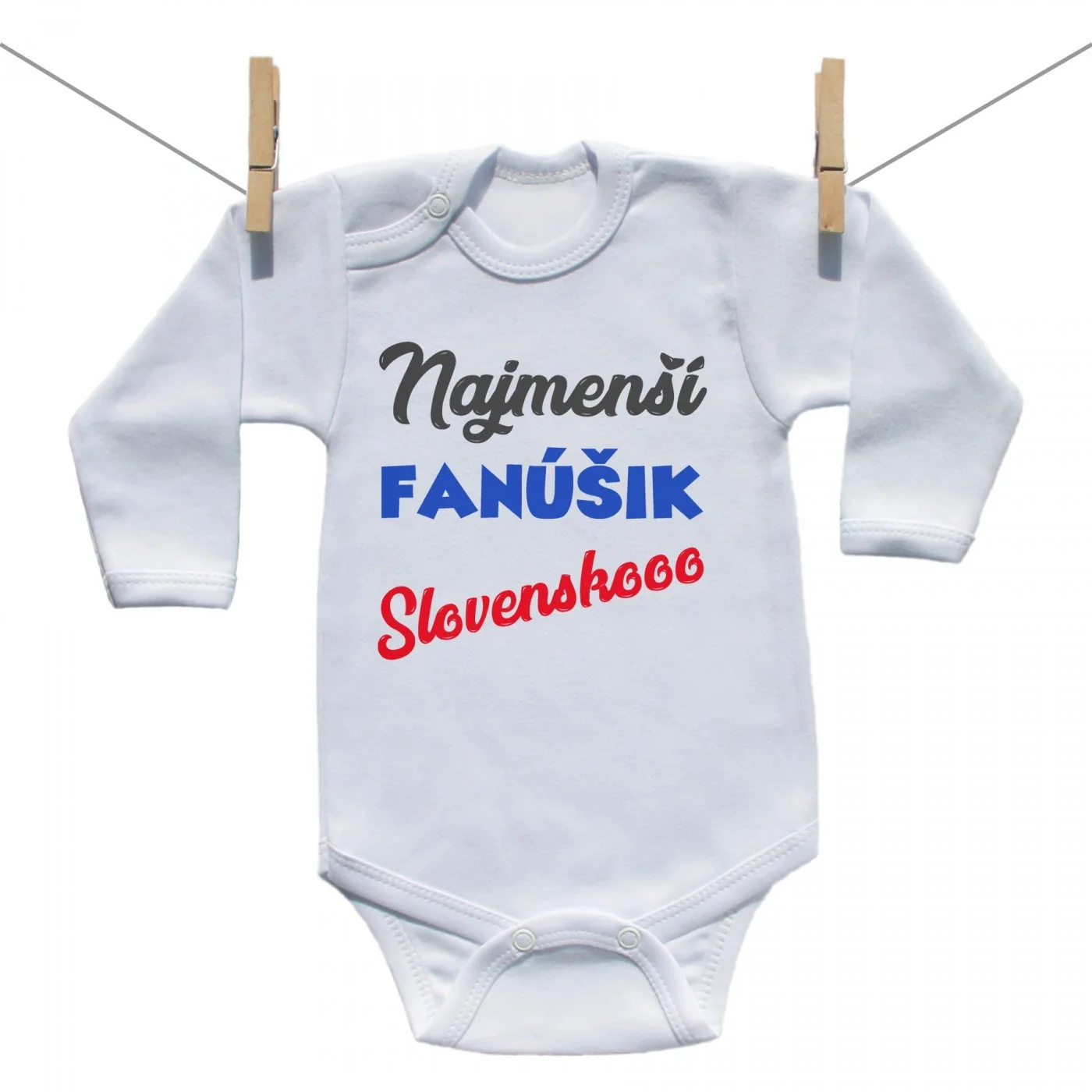 Boodyy Body s dlhým rukávom Najmenší fanúšik Veľkosť: 86