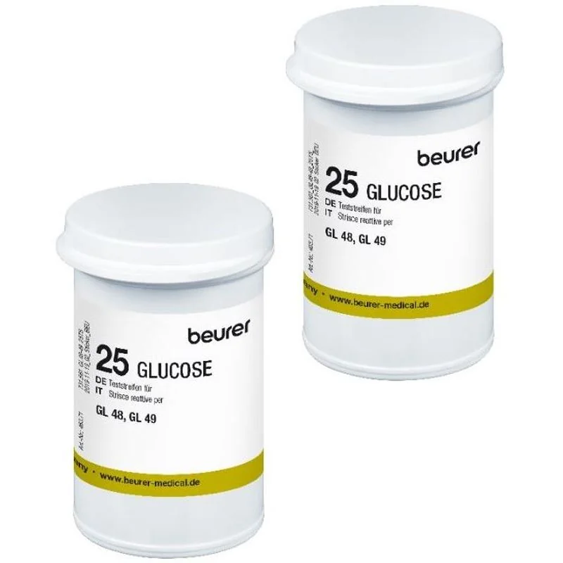 Testovacie prúžky pre glukomery BEURER GL 48, GL 49