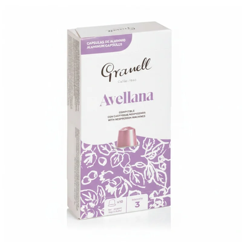 GRANELL Espresso Hazelnut, kapsule pre nespresso® 30 ks, príchuť lieskový oriešok