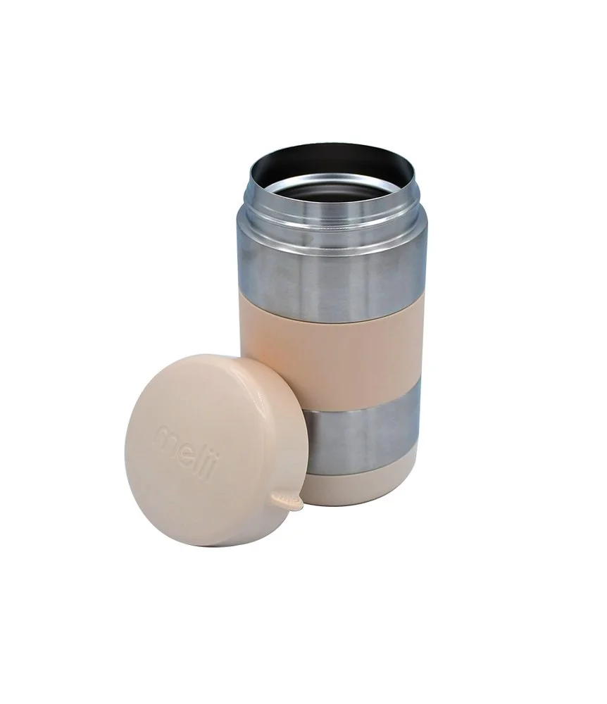 Termoska na jedlo 500 ml krémová, nerezová oceľ