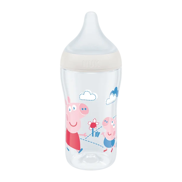 NUK flaša Perfect Match Peppa Pig 1×1 ks, dojčenská fľaša