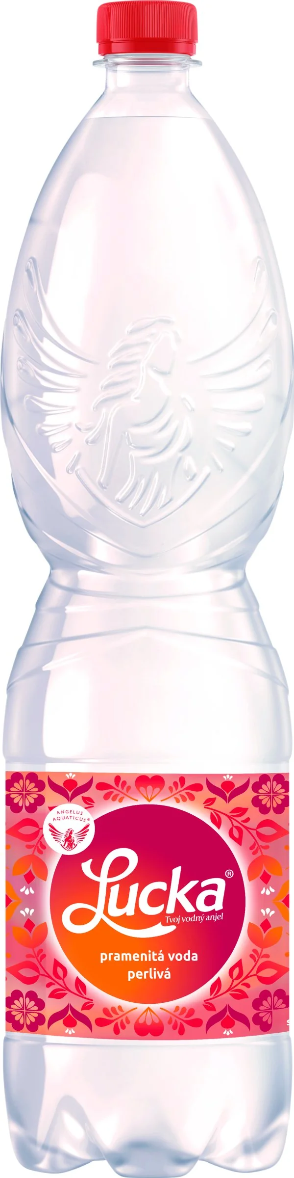 LUCKA - pramenitá voda PERLIVÁ 1,5l 1×1500 ml, pramenitá voda