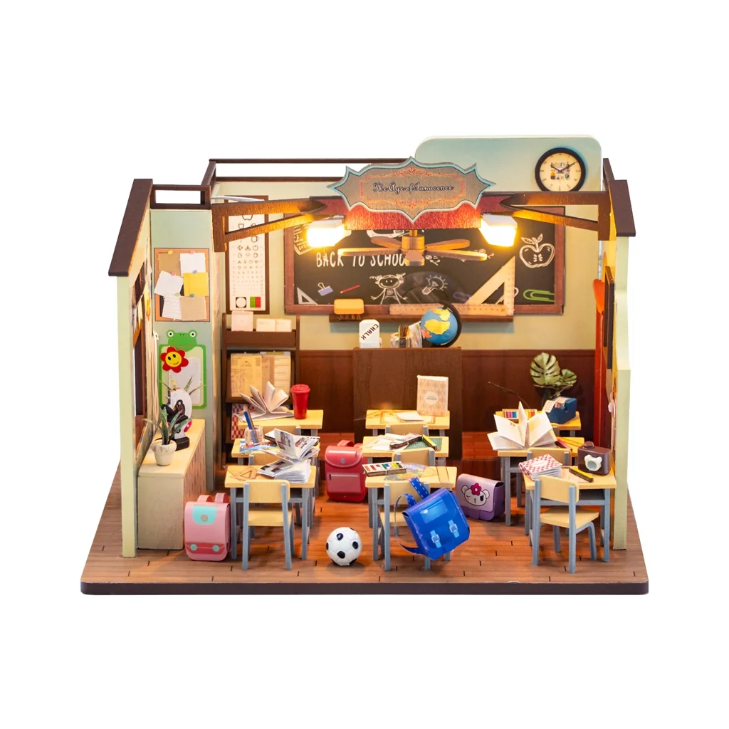 2Kids Toys Miniatúra domčeka Školská trieda