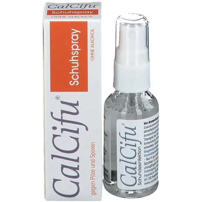 Calcifu sprej na dezinfekciu obuvi proti plesniam nôh a nechtov 100 ml