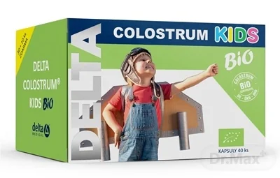 DELTA COLOSTRUM KIDS BiO 1×40 cps, výživový doplnok