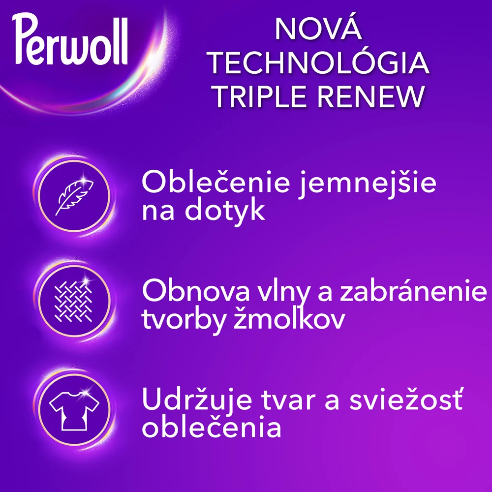 Perwoll prací gél Wool 60 praní 1×3000 ml, prací gél