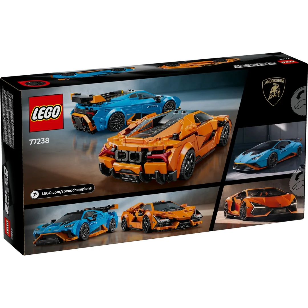 LEGO® Speed Champions 77238 Lamborghini Revuelto a Huracán STO