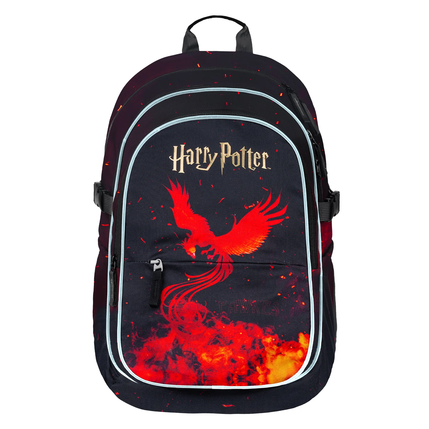 Baagl Školský batoh Core Harry Potter Fénix čierny recyklovaný materiál